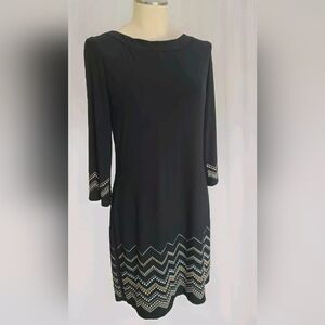 White House Black Market Studded Formal Party Dress M